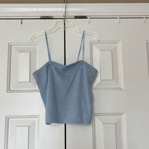 Light Blue or Navy Tank Top